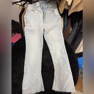 Light Blue Women's Boot Cut Jeans